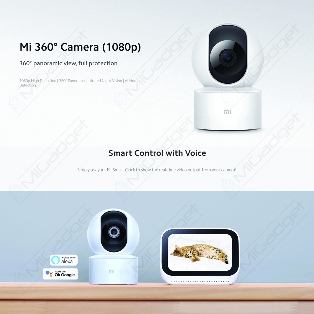 Kamera CCTV Xiaomi Mi 360 Camera 1080p - IP Camera