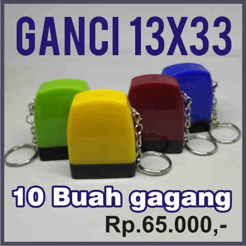 

PAKET GAGANG STEMPEL GANCI 13X33