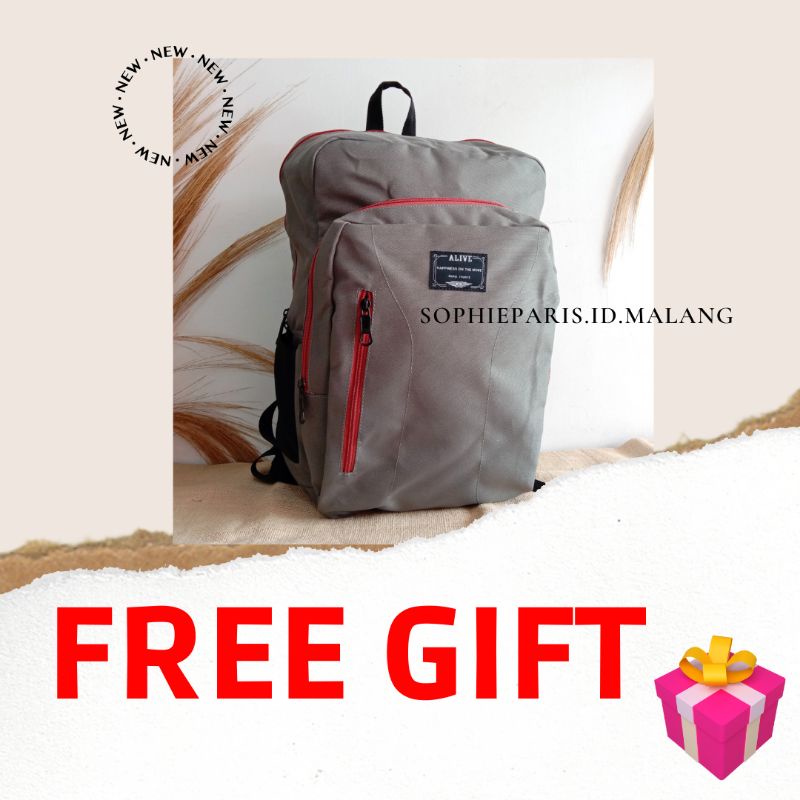 TAS RANSEL PRIA SOPHIE MARTIN PARIS ALIVE KOBA