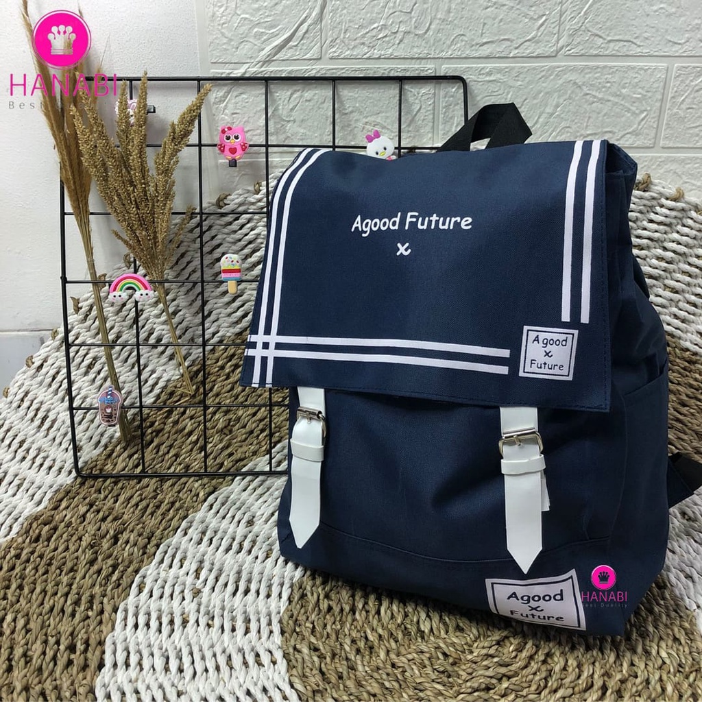 HANABI - Tas sekolah / tas ransel wanita  MEIZU tas ransel remaja terbaru