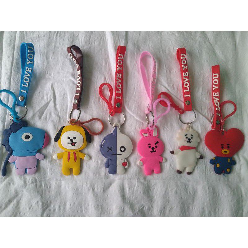 Gantungan Kunci BT21 Lucu