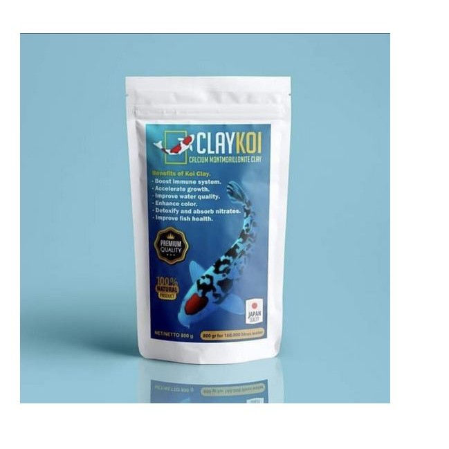 Claykoi/Clay Koi Premium Penjernih air Kolam dengan Probiotik