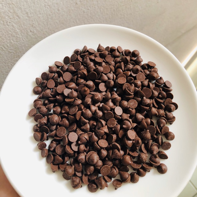 Dark CHIP Chocolate Tulip 200 gram / Chocolate Chip / Choco chip