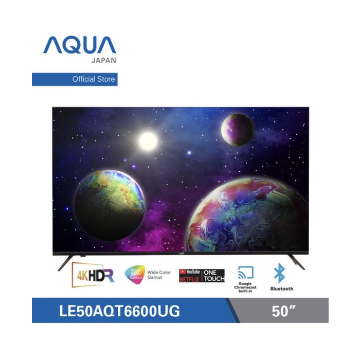 AQUA SMART LED TV 50 Inch - LE50AQT6600UG