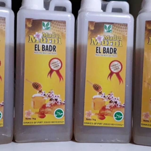 

Madu murni el - Badr (nektar bunga randu, sono, multi flora) 1kg