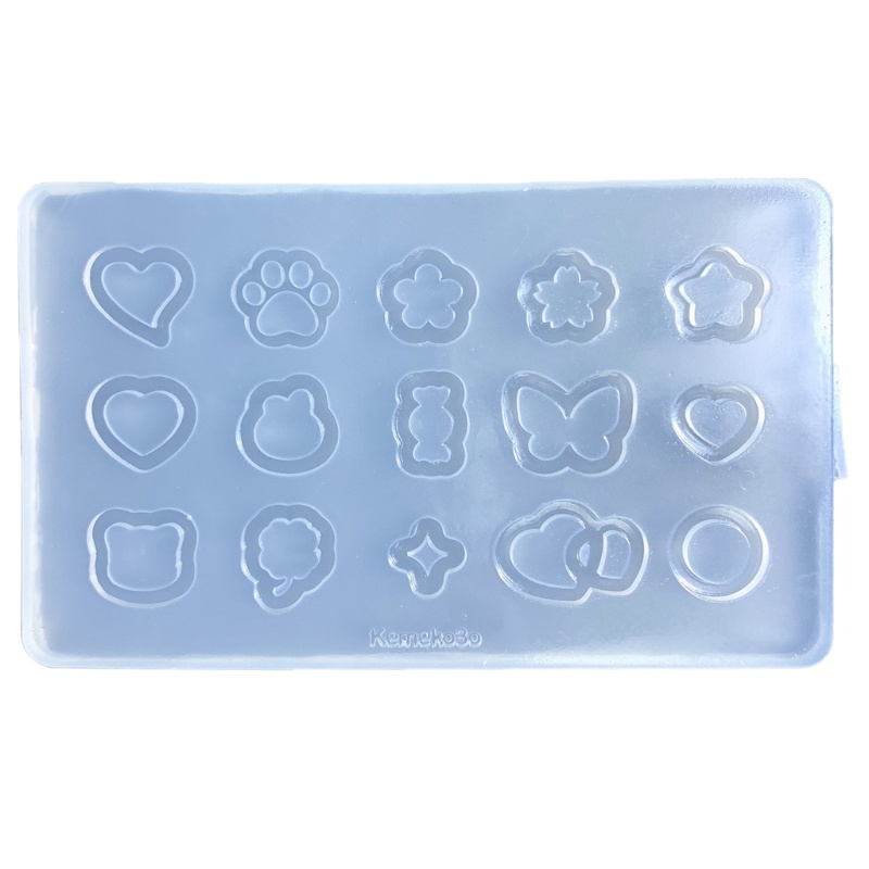 Cetakan Resin Bentuk Bunga Bahan Silikon Untuk Membuat Perhiasan DIY