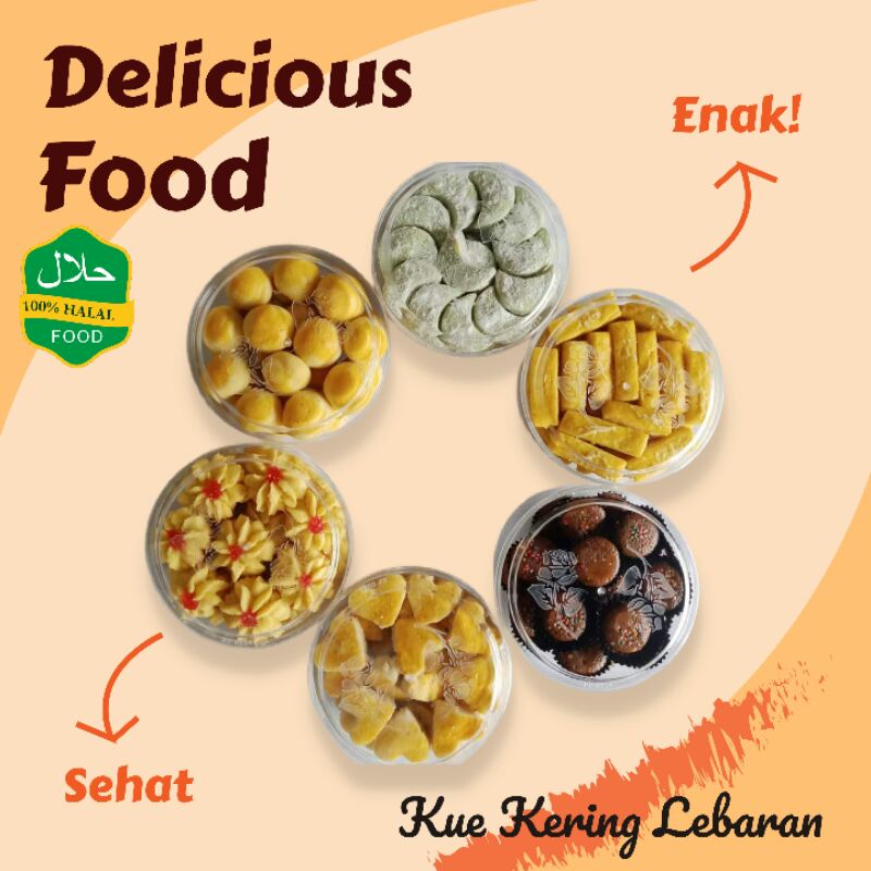 

Nastar, Kastangel, choco chips, kue kacang, putri salju 250g KUE KERING KUE LEBARAN RAMADHAN SALE PAKET LEBARAN ENAK MURAH HALAL FOOD