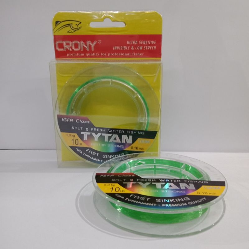 Senar Pancing Crony Tytan 100M