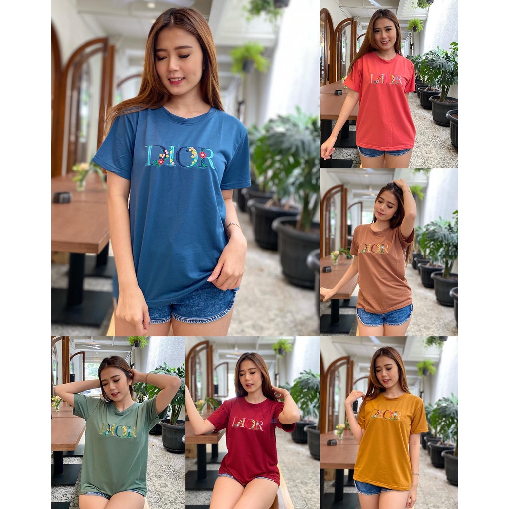 KAOS OVERSIZE T-SHIRT POLOS IMPORT || KAOS OBLONG BORDIR