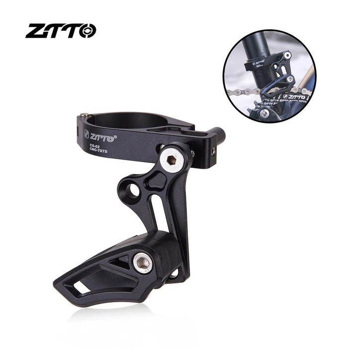 ZTTO CG02 BICYCLE CHAIN GUIDE CLAMP MOUNT SEPEDA LIPAT MTB