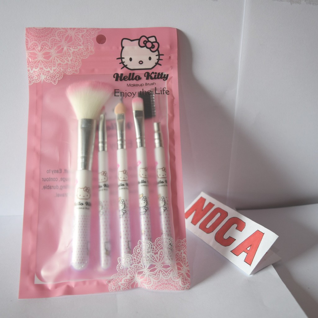 Makeup Brush Kitt 5in1 Karakter Shopee Indonesia
