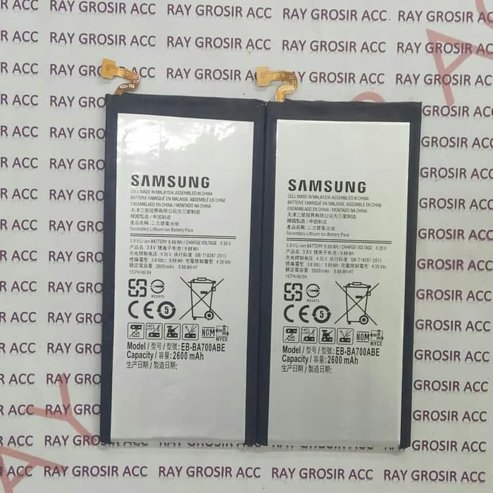 Baterai Original SAMSUNG A7 2015 / A700 ( EB-BA700ABE )