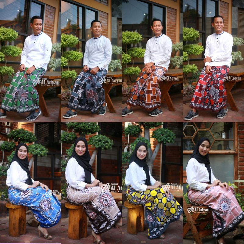 Sarung Batik Tulis Al adyan|Sarung lukis|Sarung Elrumi|Sarung gus azmi