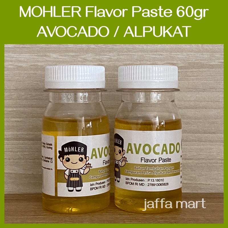 Pasta Perisa Pewarna MOHLER 60gr - AVOCADO / ALPUKAT