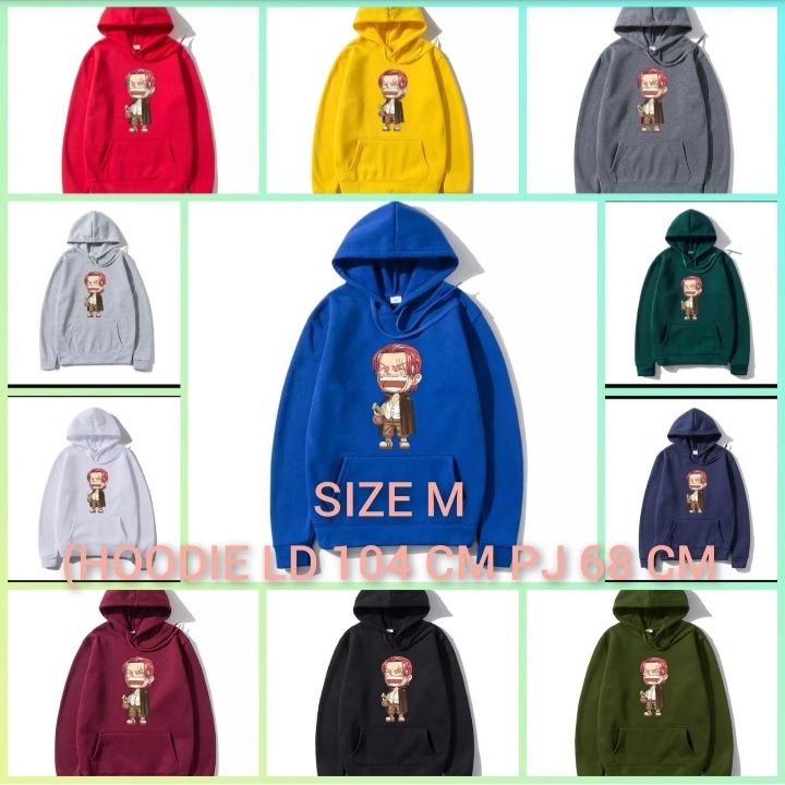 JOSJOLI_STORE/Sweater Hoodie Shank Onepiece/Atasan Pria Dewasa Lengan Panjang/M L XL XXL