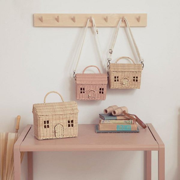 Olli Ella Rattan Casa Bag – Straw