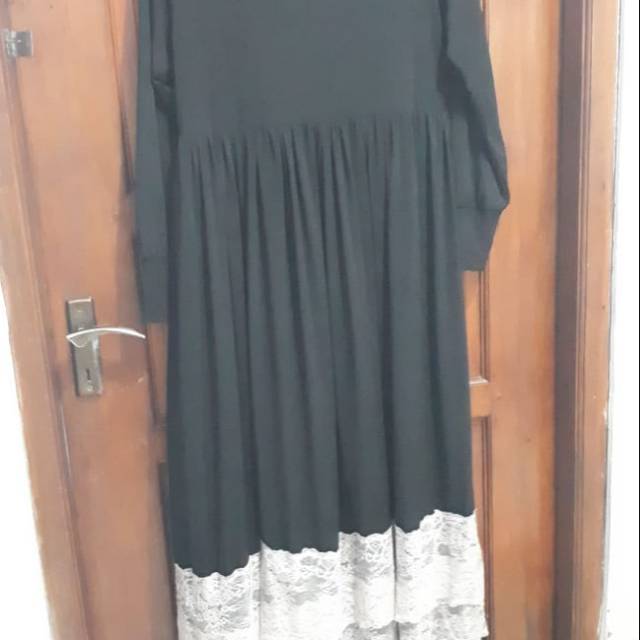 Preloved gamis hitam
