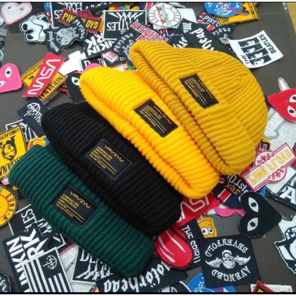 Kupluk Beanie Rajut Cap VAVIVU Kupluk Beanie Hat Premium Distro Quality Dewasa