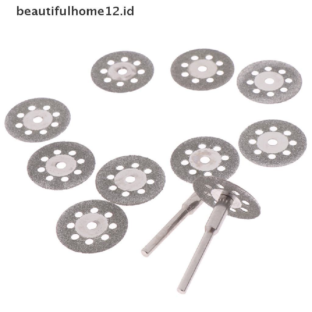 【beautifulhome12.id】 10PCS Diamond cutting wheel saw blades cut off discs set for rotary tool  .