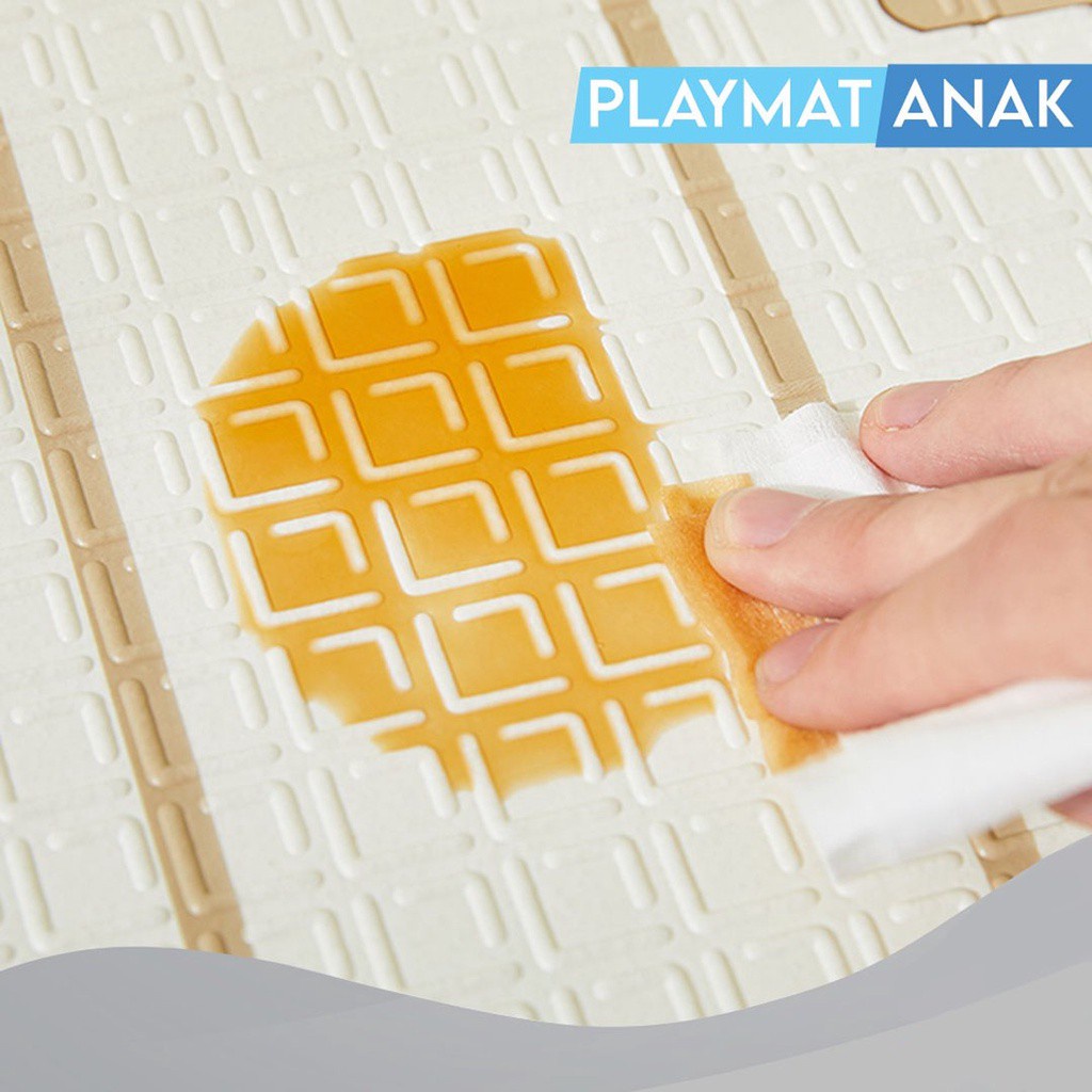 Foldable Carpet Tikar Premium Playmat Bayi XPE KARPET ANAK 200 x 180 x 1cm - TEBAL 6 MM