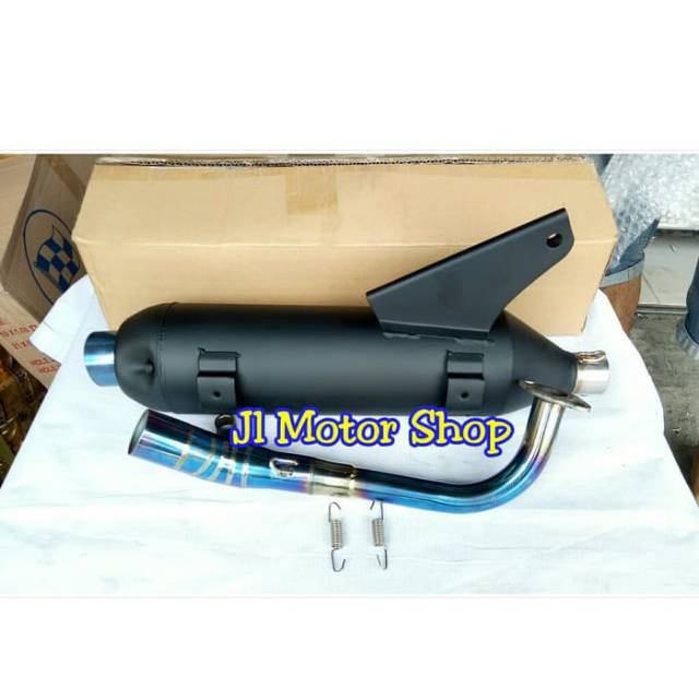 Knalpot Standar Racing Tsugi Tsukigi Beat Scoopy Vario 110 125 150 Fino Mio M3 Xeon Xride Soulgt Dll