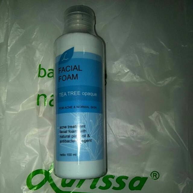 facial foam tea tree larissa