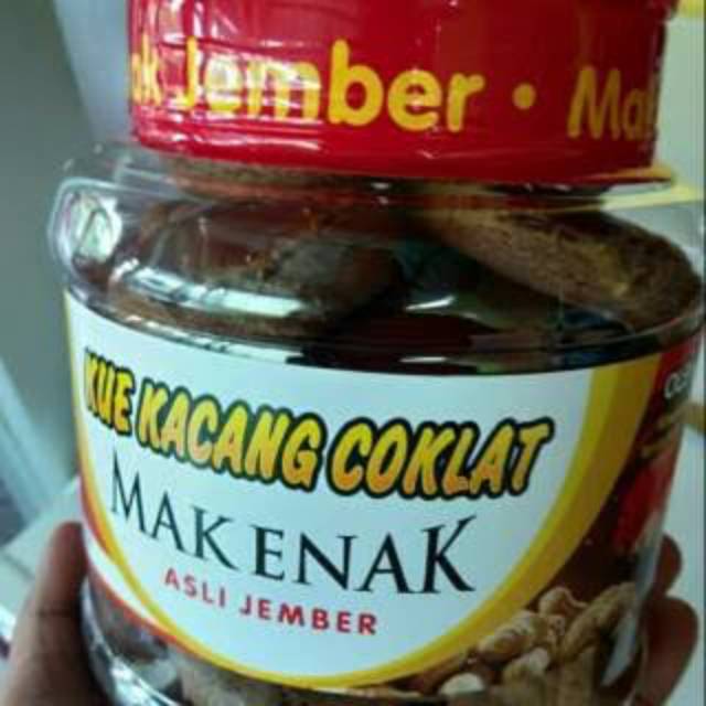 Kue Kacang Coklat 500gr Mak Enak