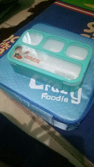 Lunch Box Set Yooyee 616 Anti Tumpah