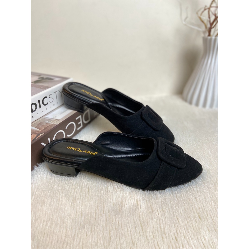 Sandal Wanita Heels Slop Aletta HT17