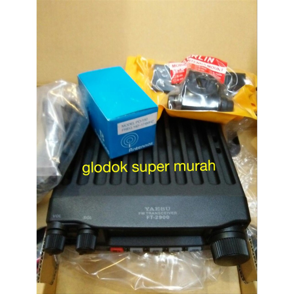 PAKET RADIO RIG YAESU FT2900 PLUS ANTENA KOMPLIT SIAP PASAN lop6