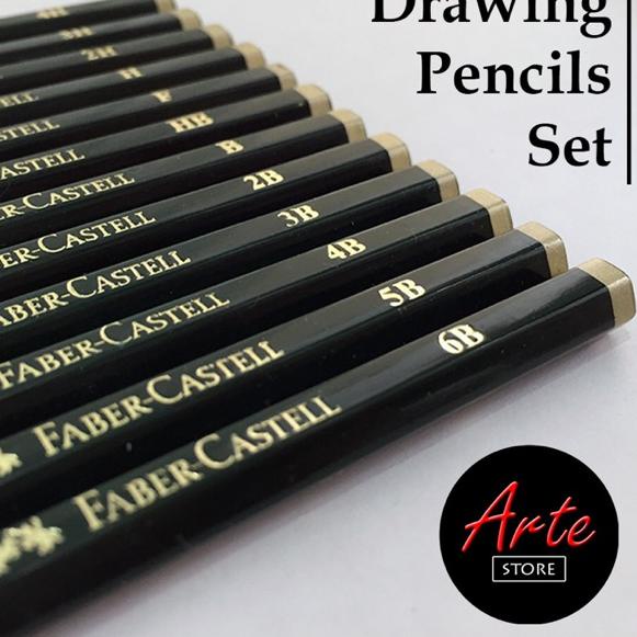 

Flash Sale Pensil Gambar - Faber Castell Graphite Pencil Set isi 12 / 14 / 16 pcs