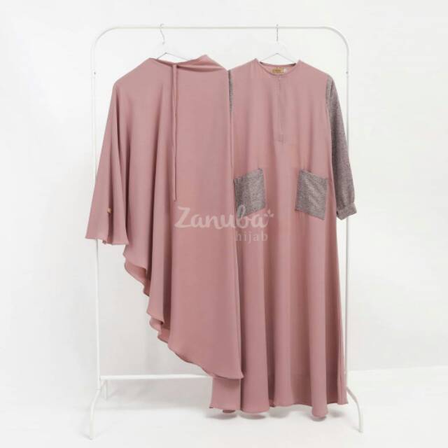 GSK 35, Zanuba hijab, Gamis Set Kombinasi 35, Gamis Set Premium torino