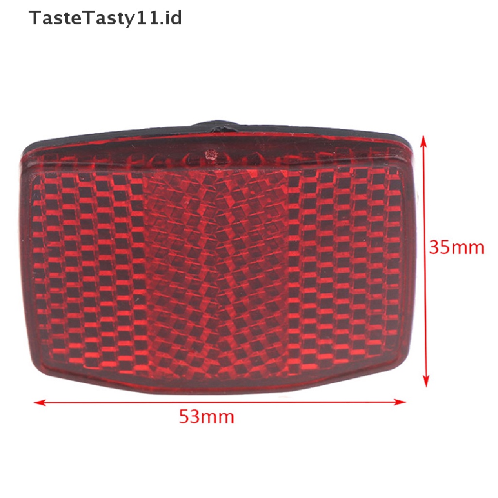 Tastetasty Reflektor Lampu Depan / Belakang Sepeda