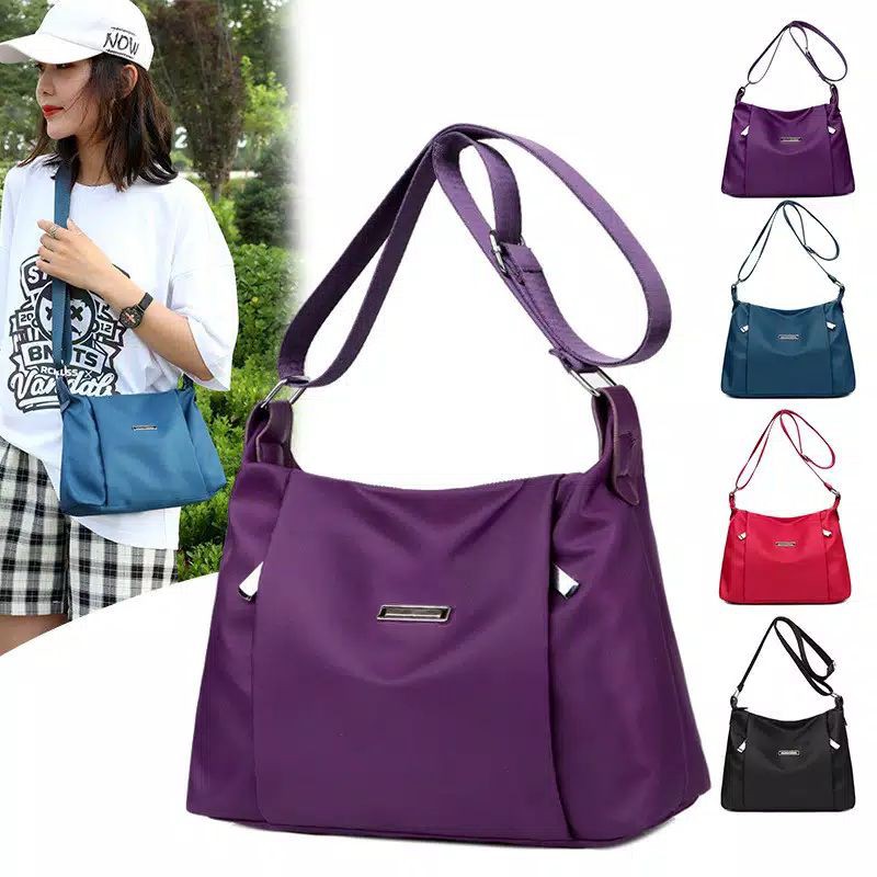 TAS SELEMPANG WANITA ANTI AIR URSULA SLING BAG PREMIUM IMPORT