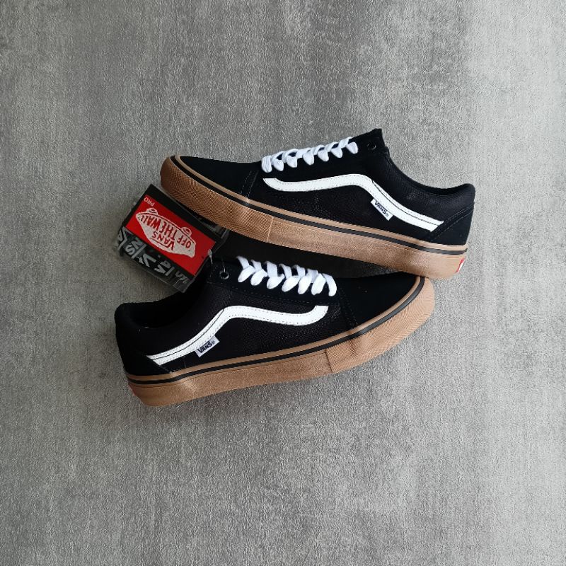 VANS OLDSKOOL PRO BLACK GUM