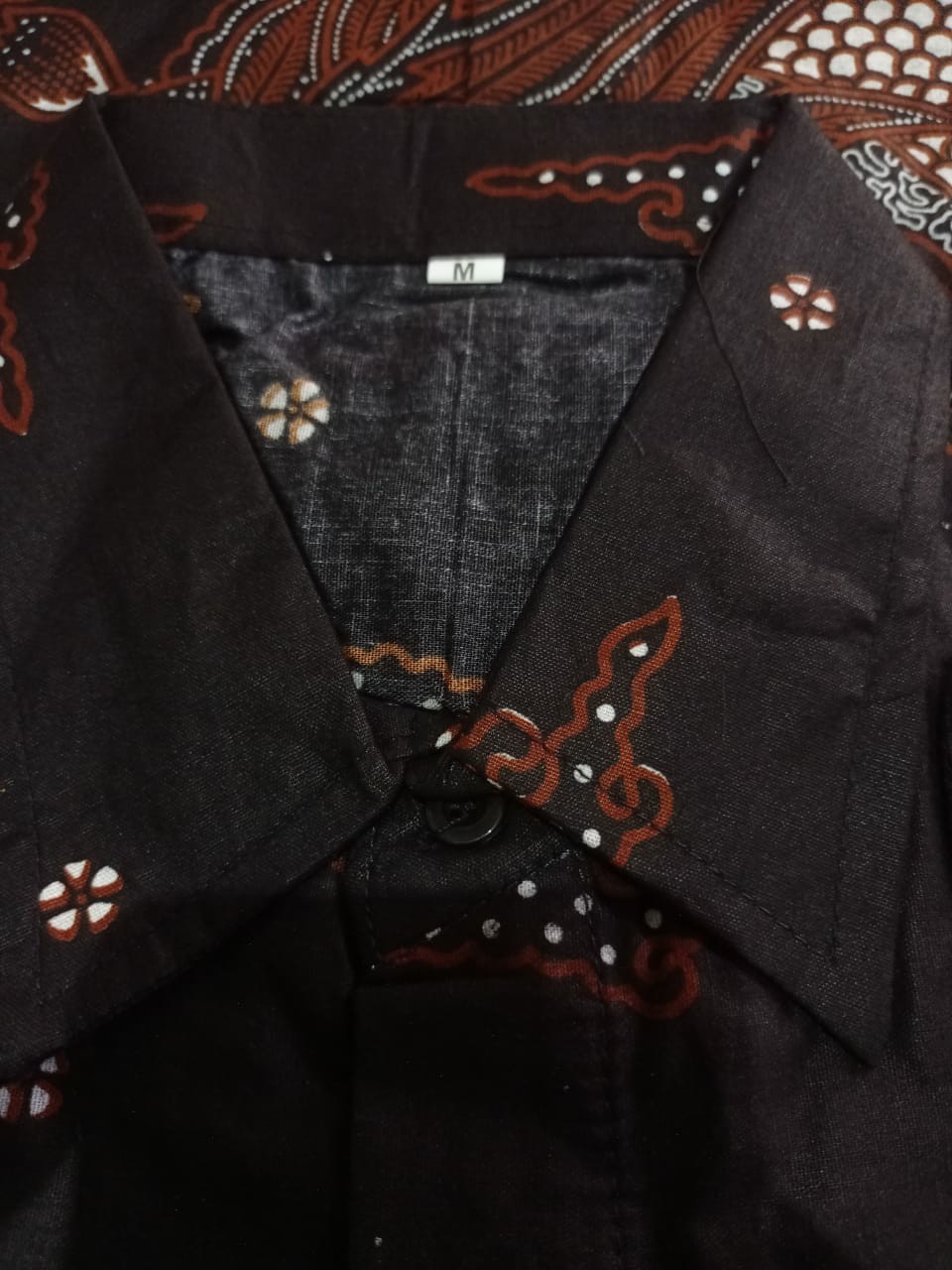 Kemeja Batik Lengan Panjang Size M L Xl Xxl