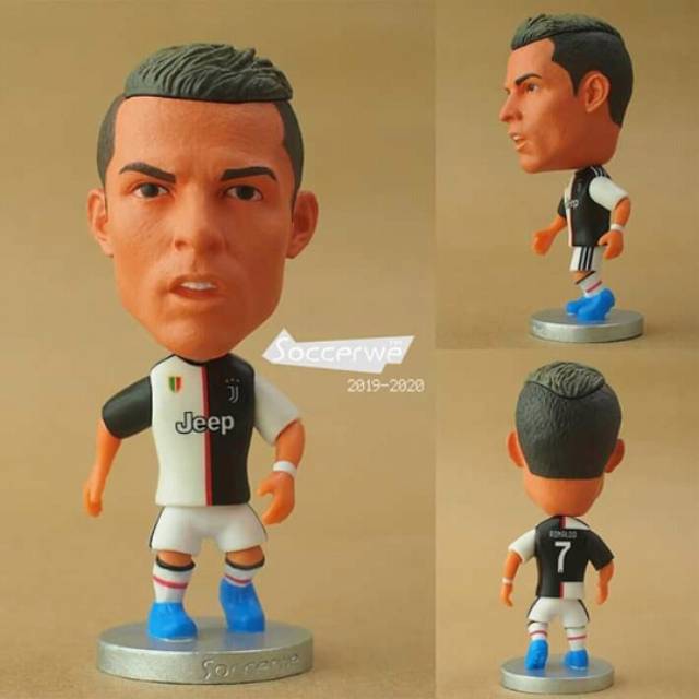 Action Figure Pemain Juventus ( Ronaldo, Dybala, Dybala Argentina, Buffon, Marchisio )