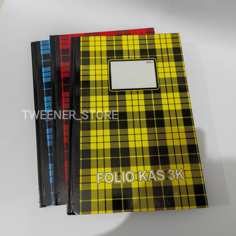 

Kiky Buku Folio Kas 3K isi 100 Lembar | Hard Cover