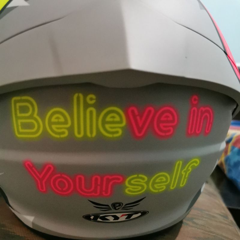 KYT NFJ Aleix Espargaro 2019 Limited Edition Half Face Ukuran L