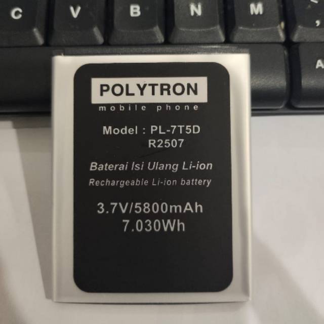 Batray Baterai Batre Polytron PL-7T5D R2507 Polytron Rocket T3 Original Oem
