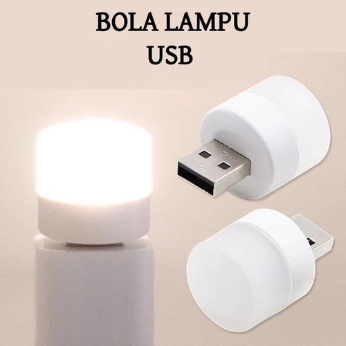 Lampu Mini Usb Bentuk Bohlam