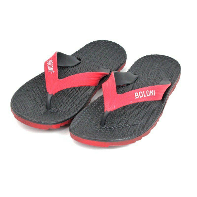 Boloni Sandal Jepit Pria Dewasa Casual Flip Flop Full Karet Murah Nyaman Kekinian (Tiger)