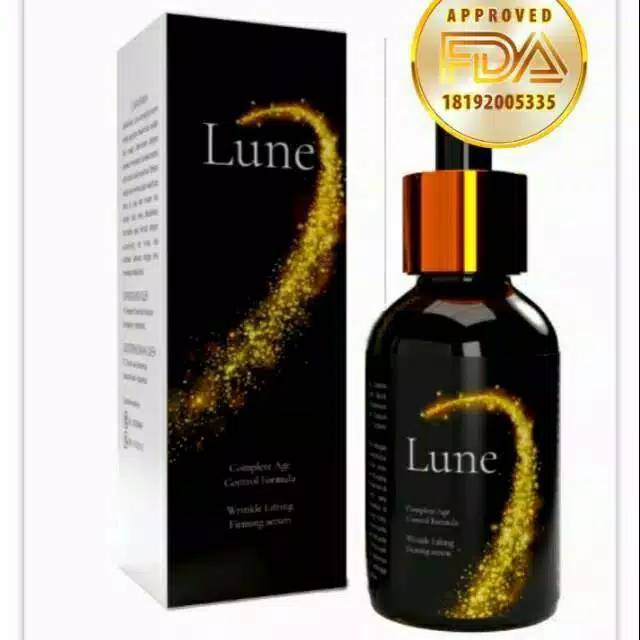 Lune serum wajah anti aging original  lune asli serum mencerahkan kulit wajah BPOM