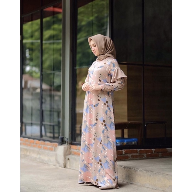 AQILA DRESS BY KALEELA ORI ( PL ) warna milo
