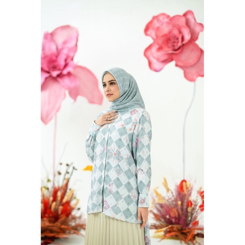 Daria Top - Jade size S buttonscarves x ria miranda