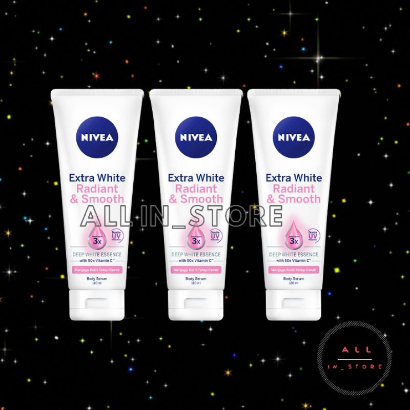 Nivea Body Serum Radiant & Smooth 180ml