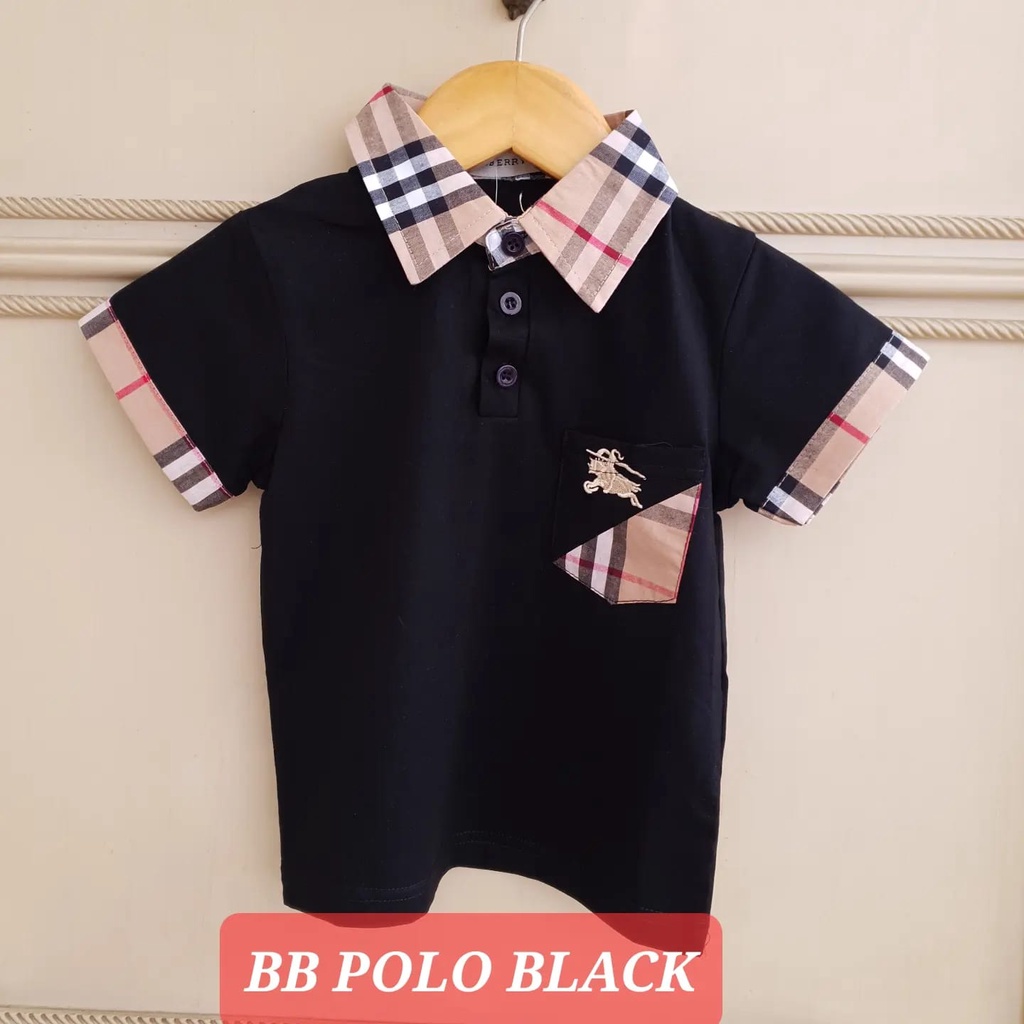BB POLO RED BAJU KAOS KERAH FASHION ANAK COWOK KOREA IMPOR