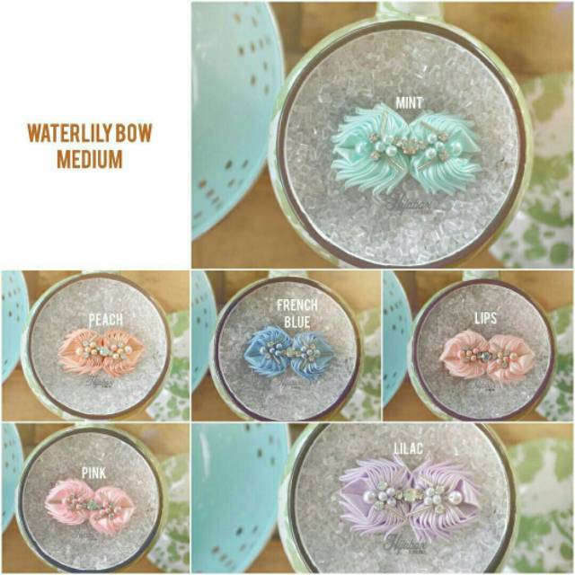 Bros Jilbab Bross Hijab Aksesoris Fashion Brooch Hijabox Waterlily Medium