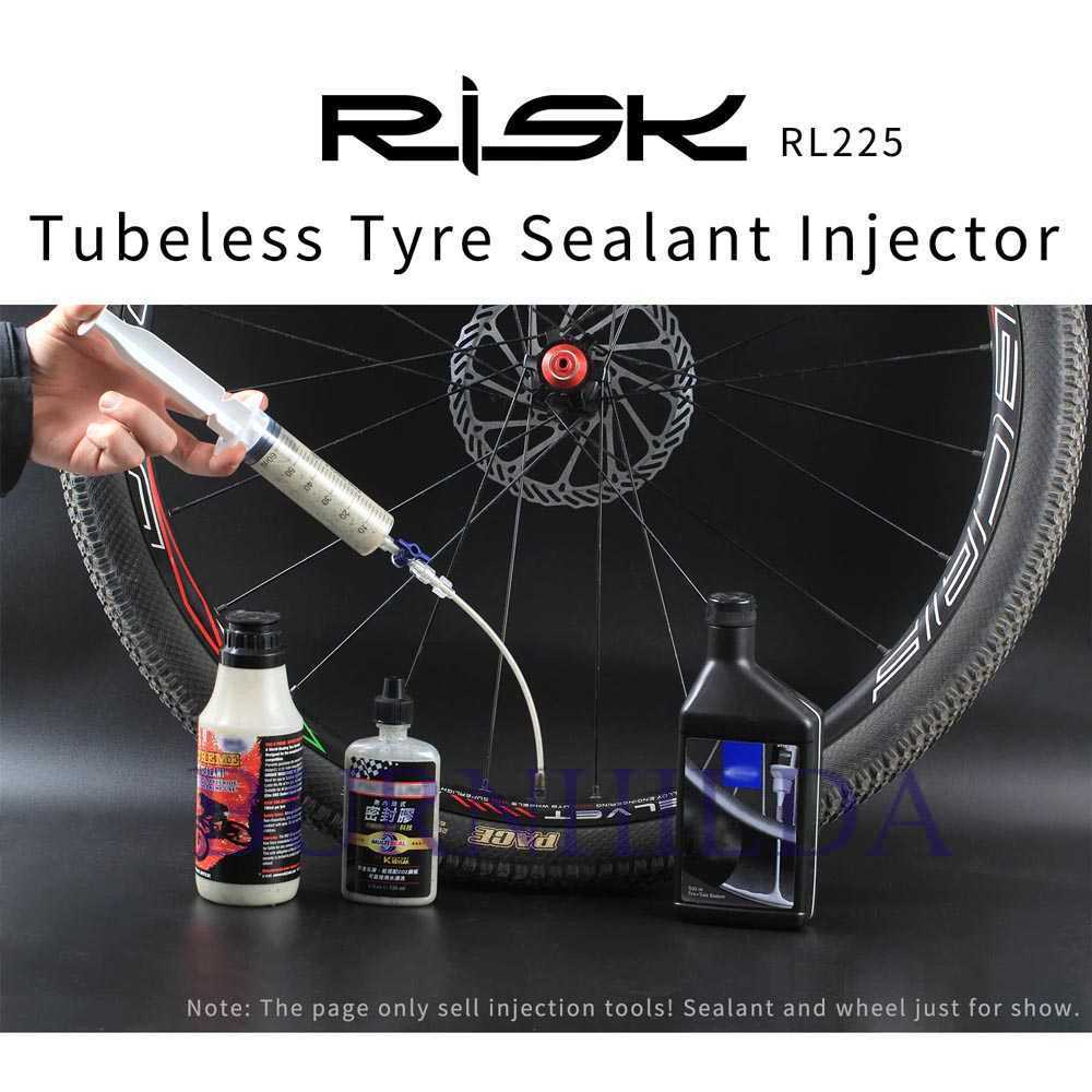 Suntikan Cairan Ban Tubeless Sealant Injection Tool accesoris mobil burnhilda