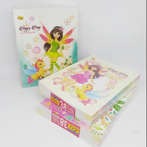 

Kiky Buku Tulis Warna 38 Lembar Murah Grosir